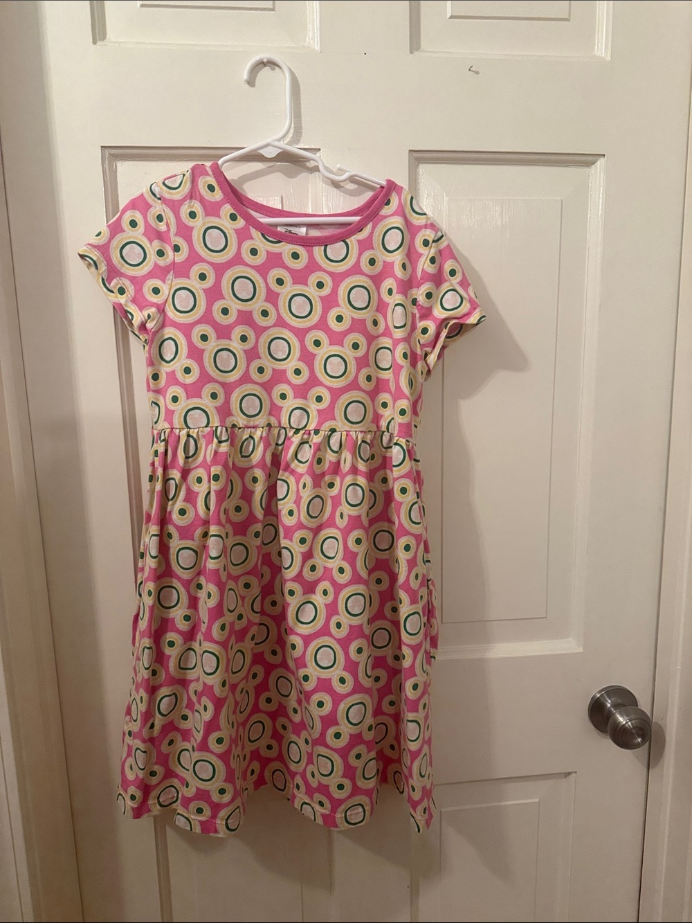 Hanna Andersson Disney Pink Mickey Casual Dress